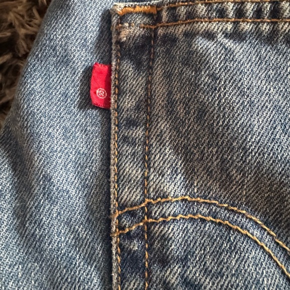 Levi’s Vintage 2004 Women’s Custom Bleached Painted 501’s Size 28​ - Picture 10 of 14